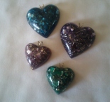 Heart pendants